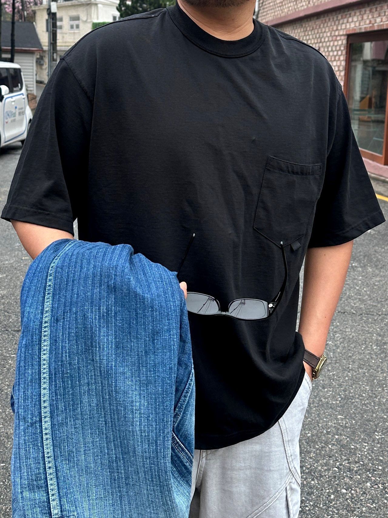 淨色袋口短袖Tee SPECTOR-129T