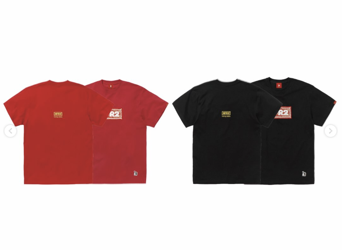 FR2 金龍 Embroidery Paisley Box Logo T-shirt frc4302