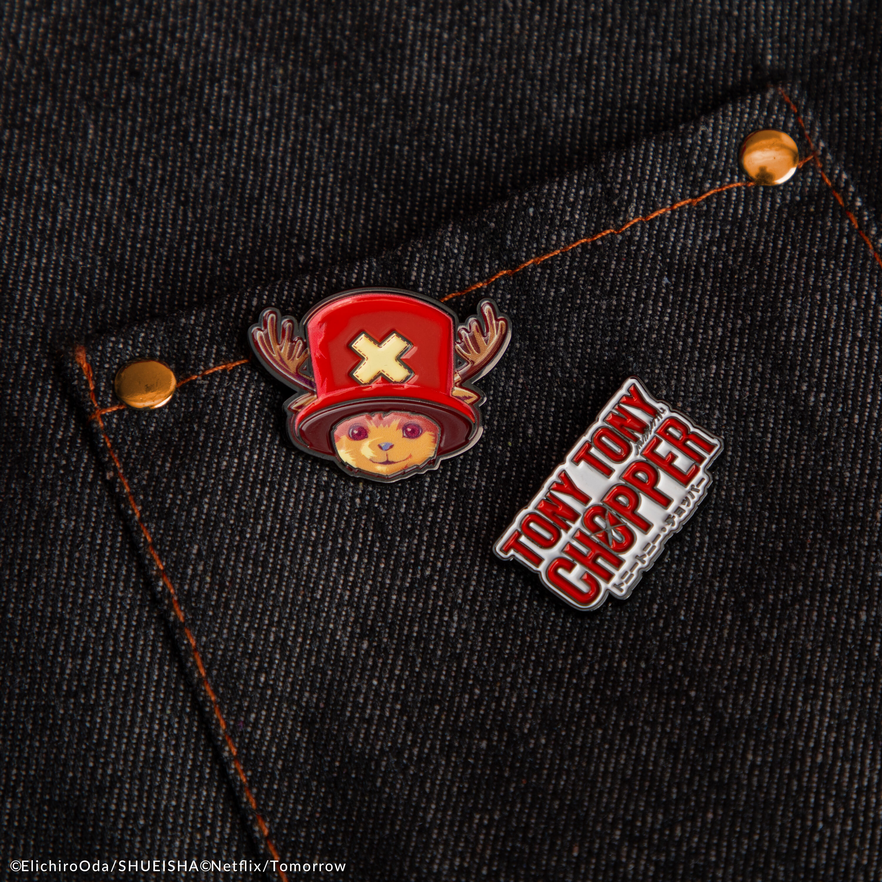 海賊王 - 喬巴2枚裝徽章套裝