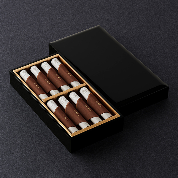 [日本香堂] 線香　沈香寿山　塗箱短8入