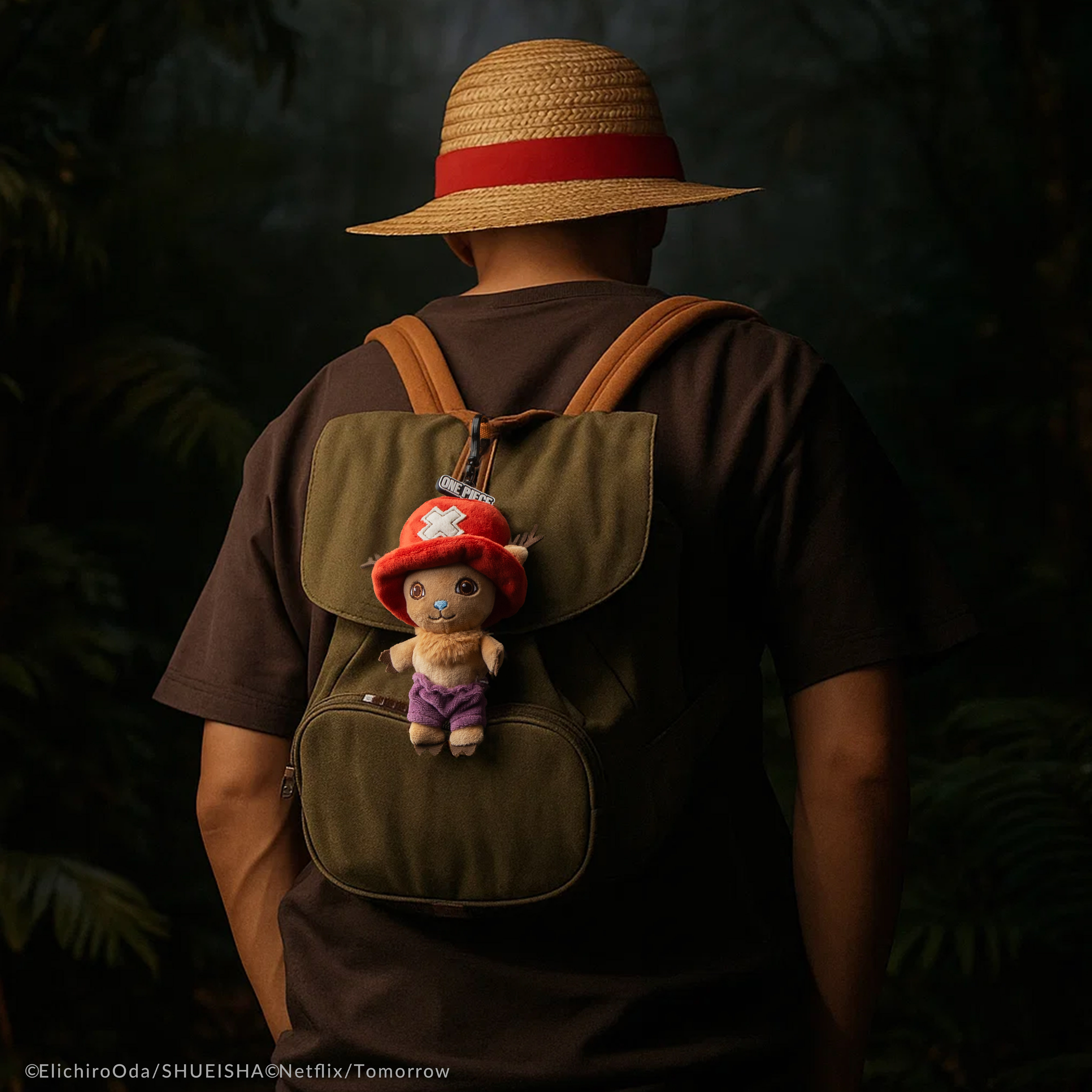 海賊王 - 喬巴毛絨匙扣