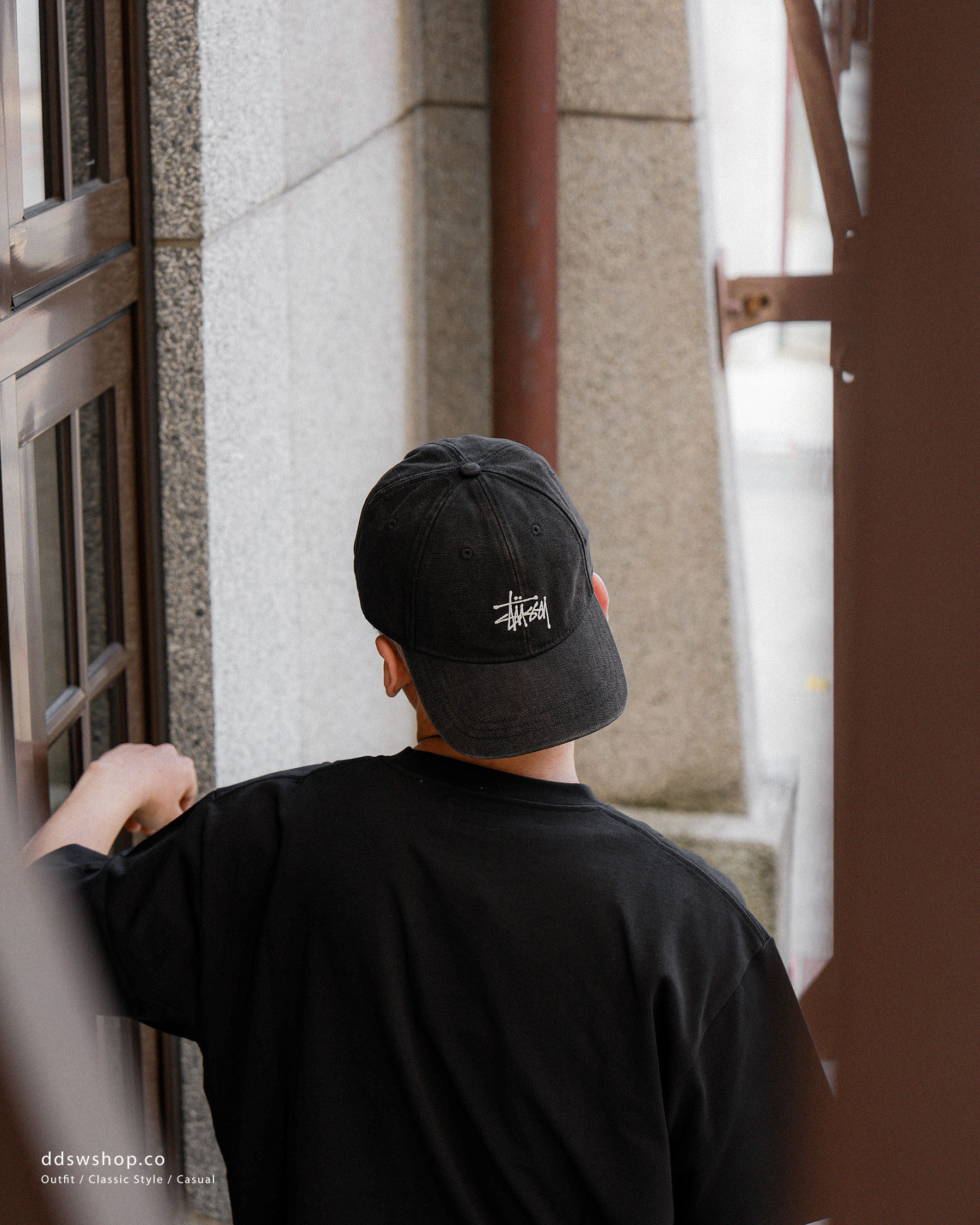 "現貨" STUSSY BASIC STÜSSY CAP WASHED CANVAS 水洗帽