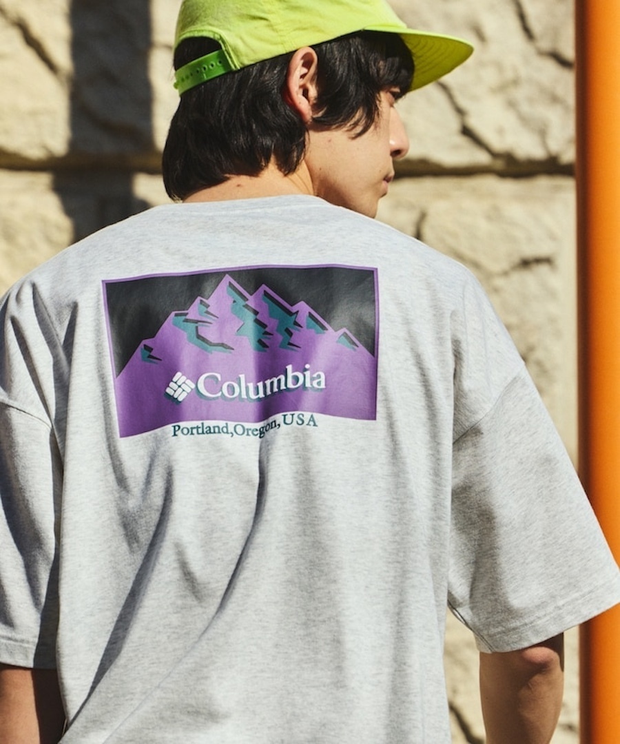 |日本限定🇯🇵| Columbia 山景Logo 短TEE 經典/撞色款 人氣別注款