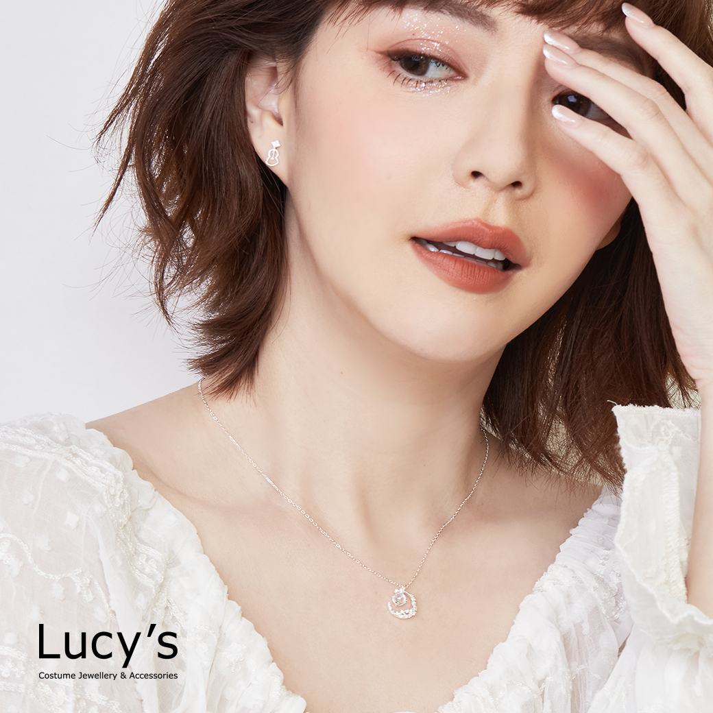 925純銀 閃爍月光 項鍊 (127234)