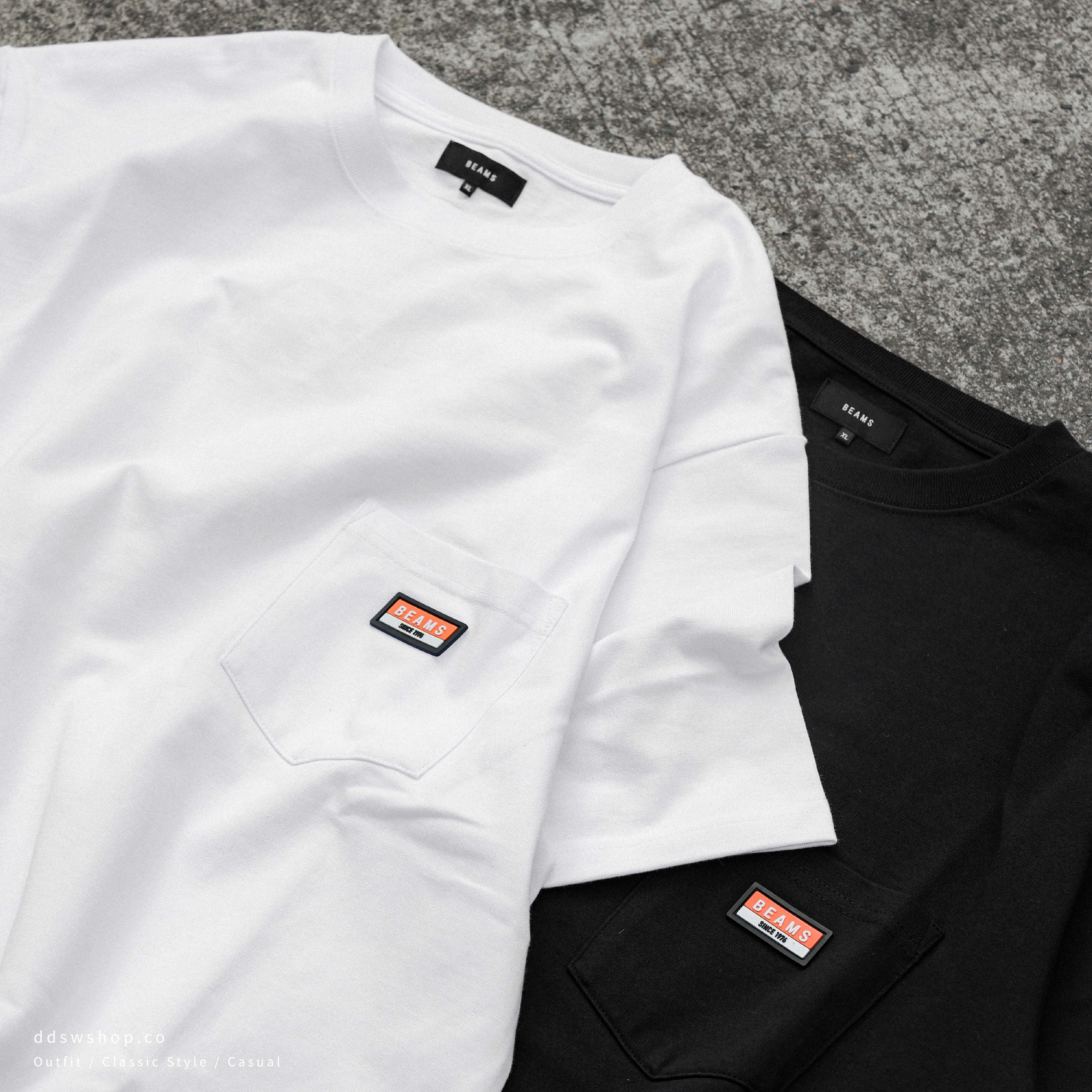 "代購" BEAMS 重磅 小標LOGO 短袖