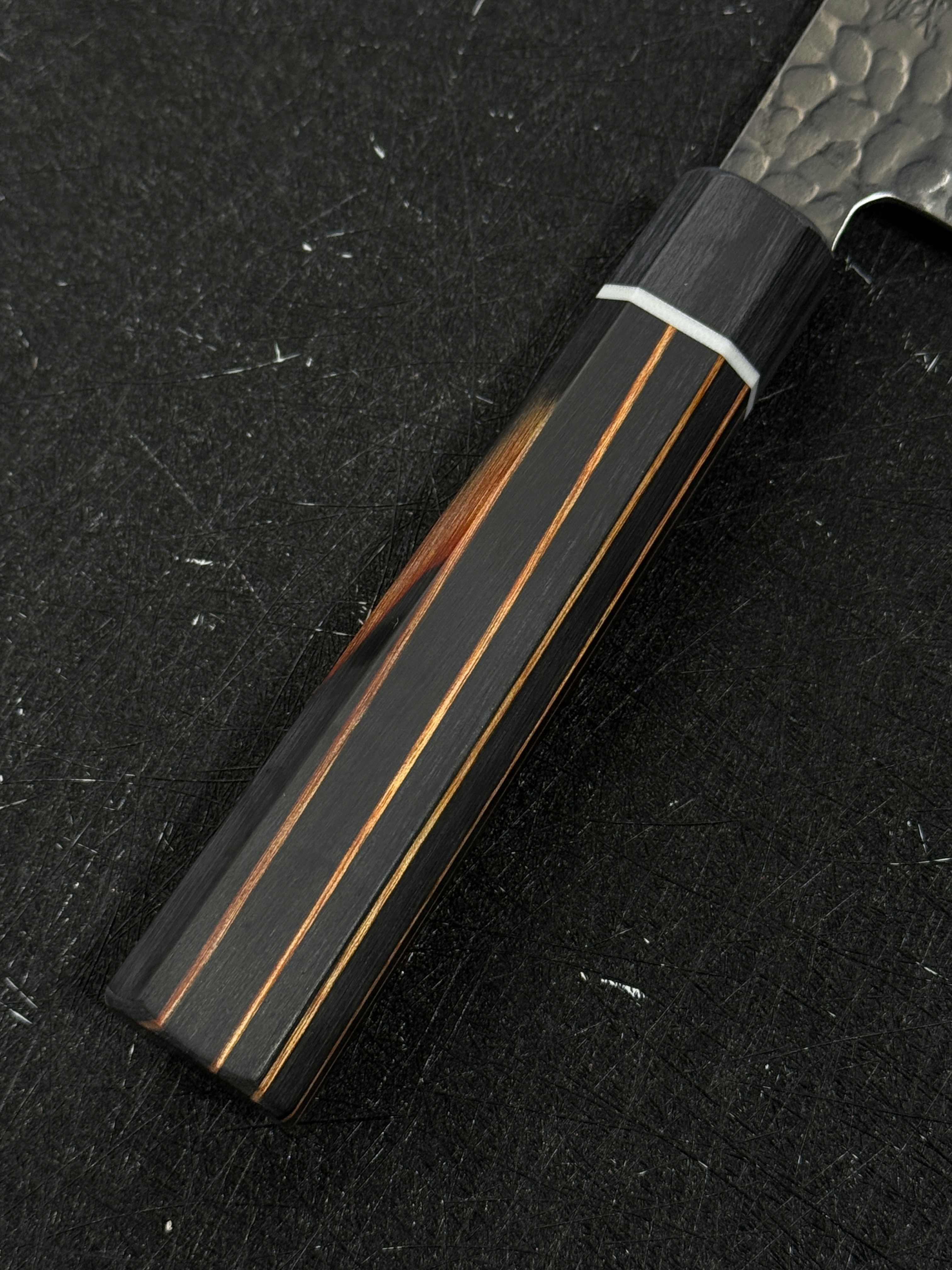 仙藏SPG STRIX 黑打槌目牛刀