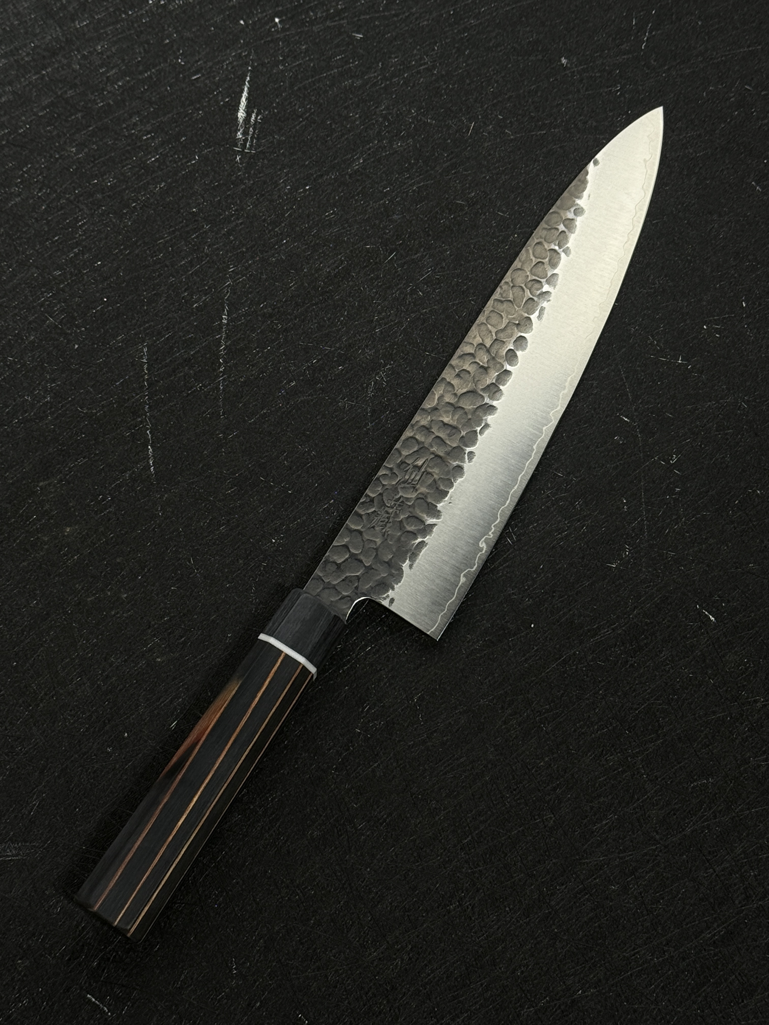 仙藏 SPG STRIX 黑打 槌目 牛刀