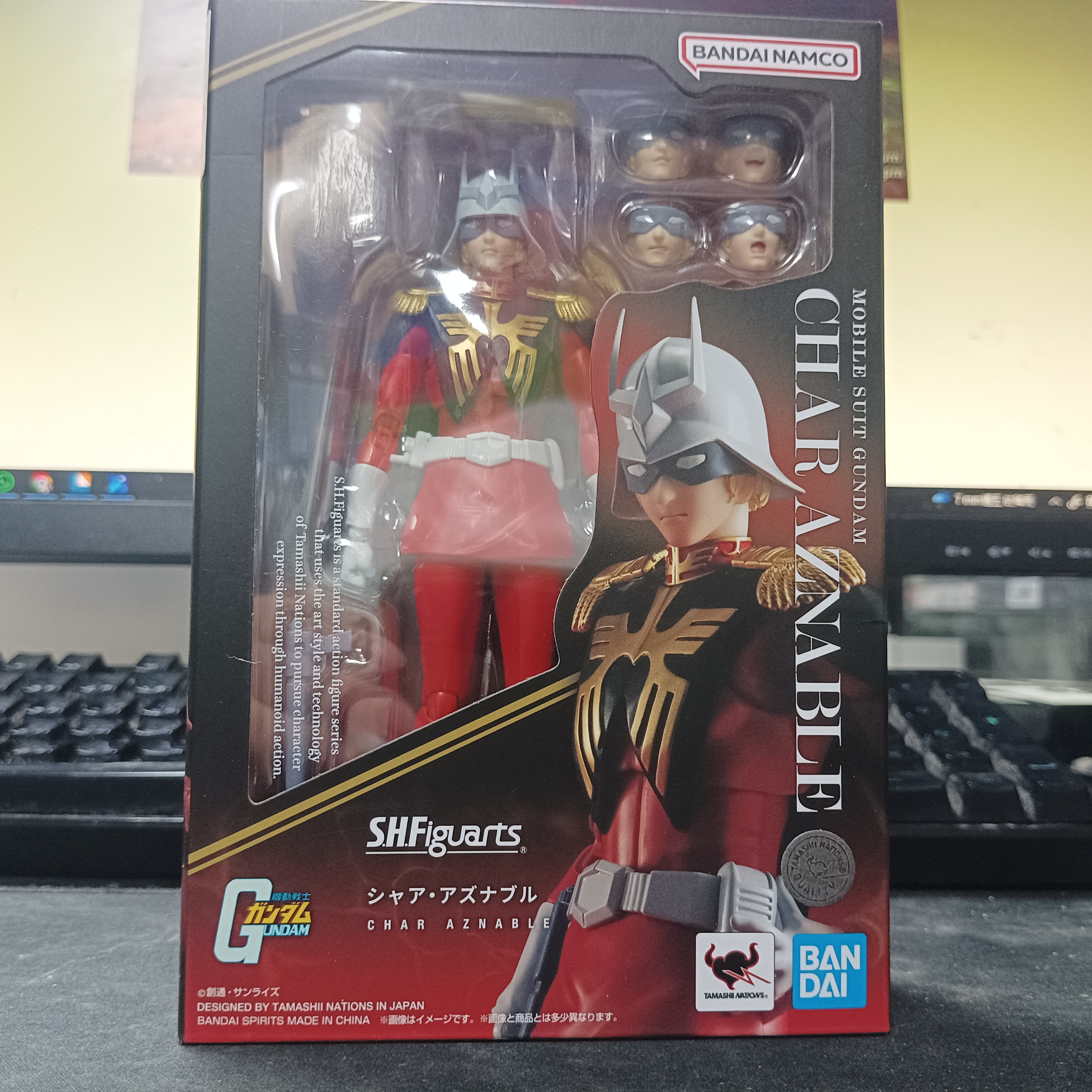 寄賣-GUNDAM-S.H.Figuarts 馬沙·亞斯洛布