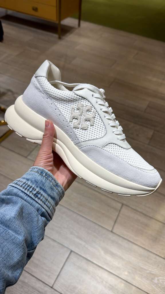 YO015 Tory Burch 厚底波鞋 白色