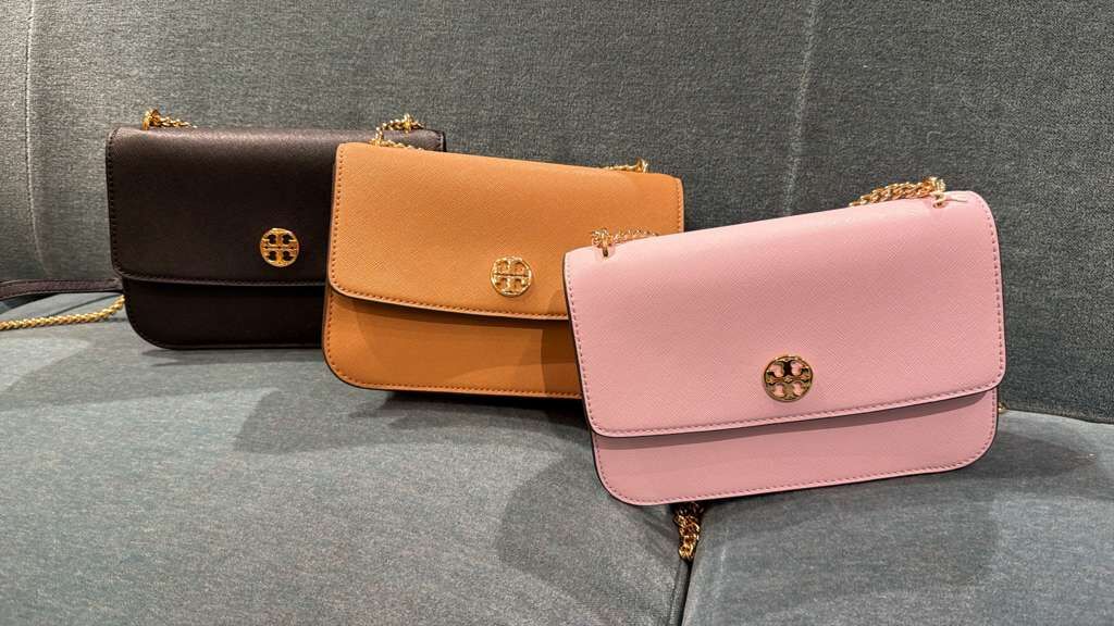 YO012 Tory Burch 十字紋鏈條包 20x15cm