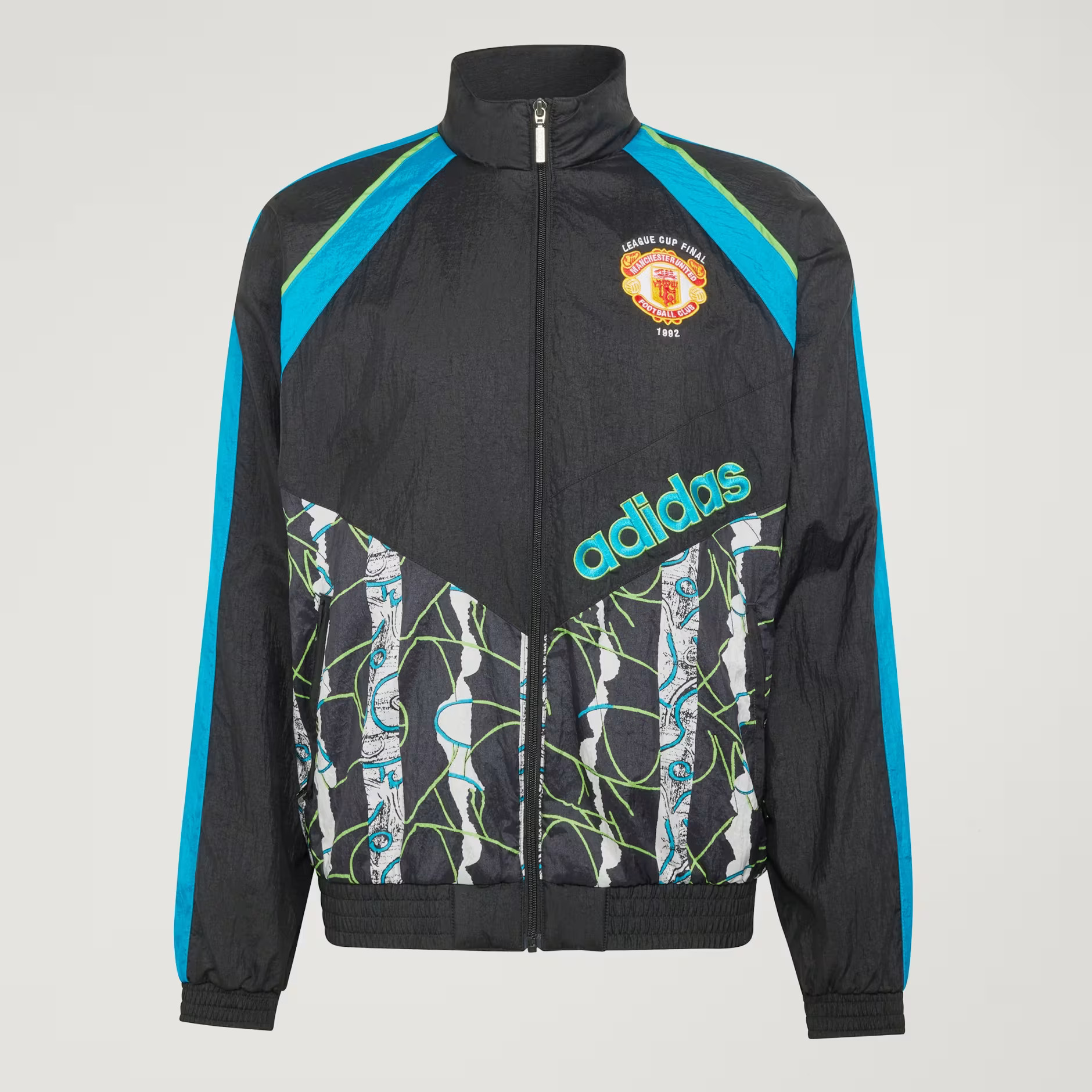 1990 Manchester United Retro Woven Jacket