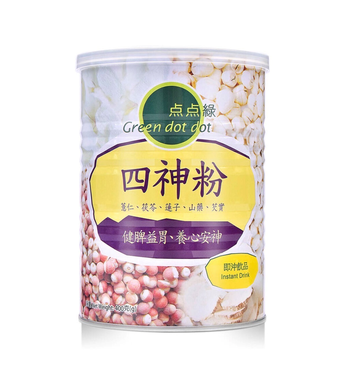 O1: 點點綠-四神粉 (400g)