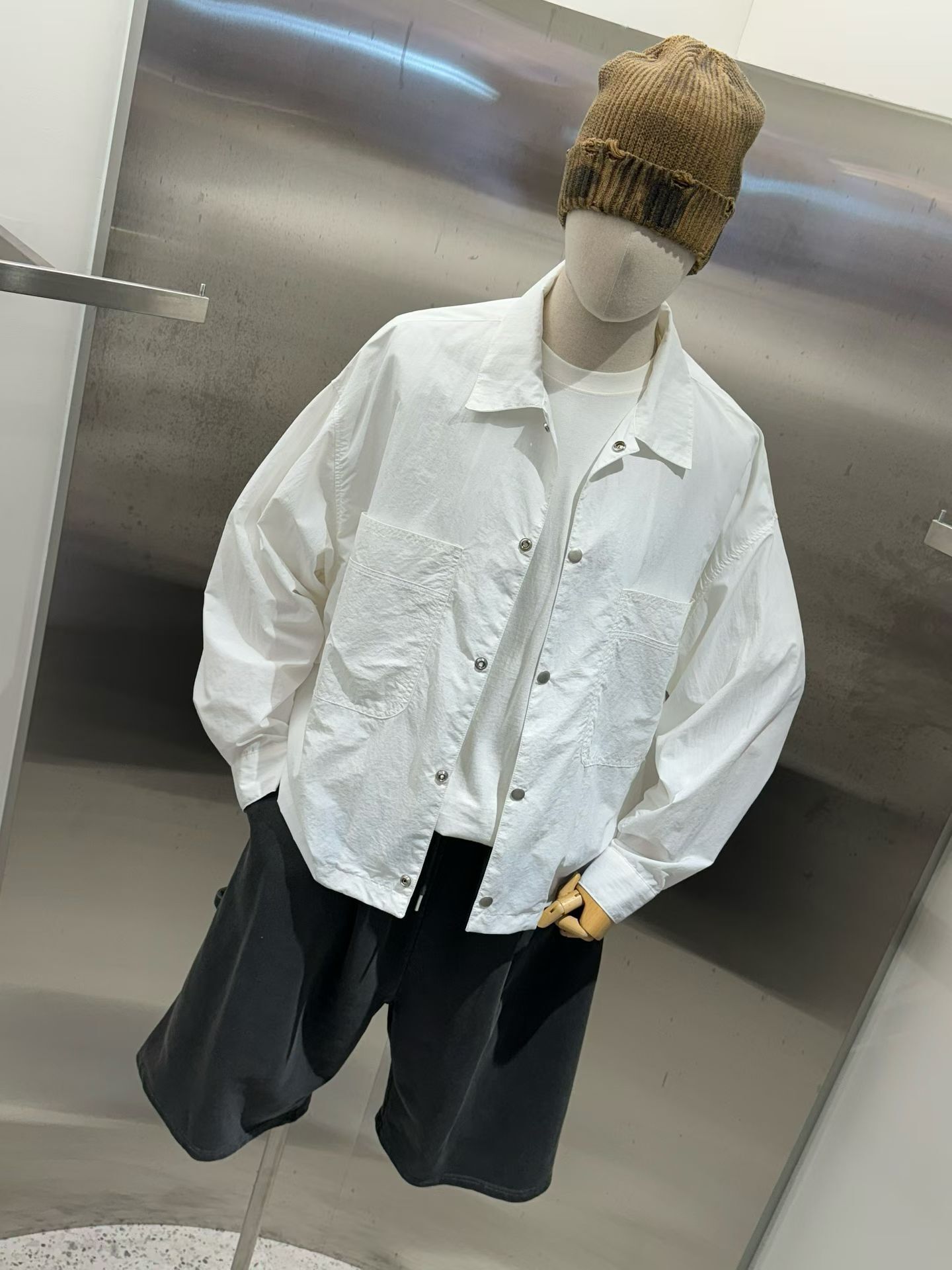 淨色恤衫外套 ABOUT-003S