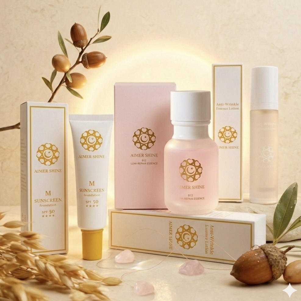 修護撫紋組（B12精華液版)