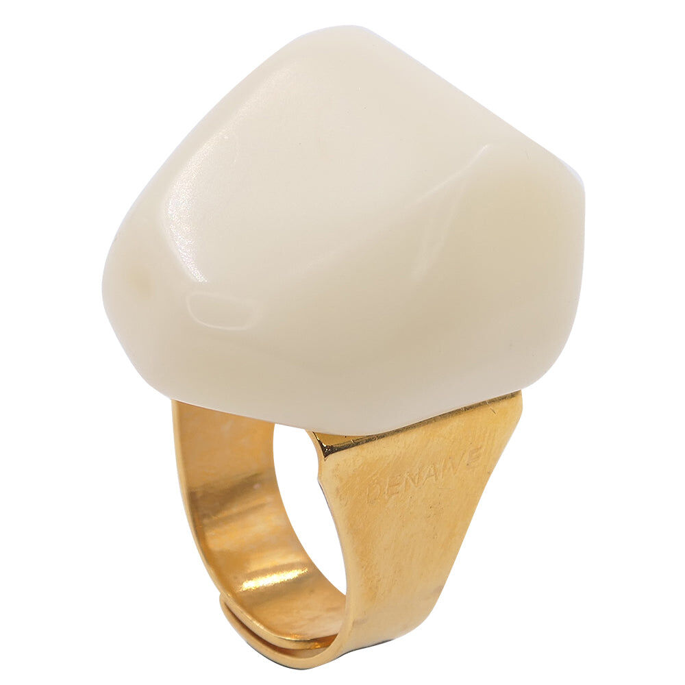 Everly Ring - Cream｜Denaive