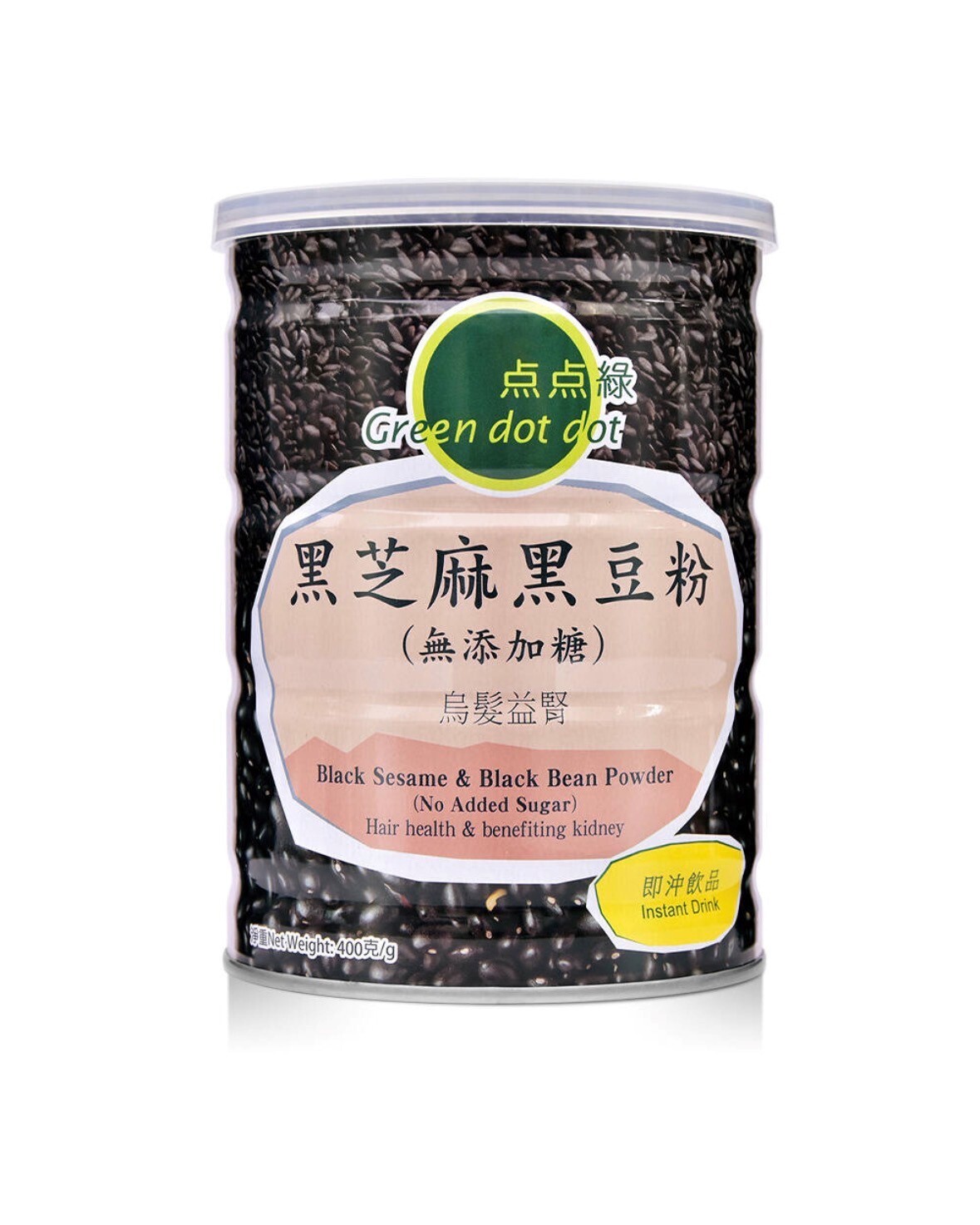 O1: 點點綠-黑芝麻黑豆粉(新配方) (400g)