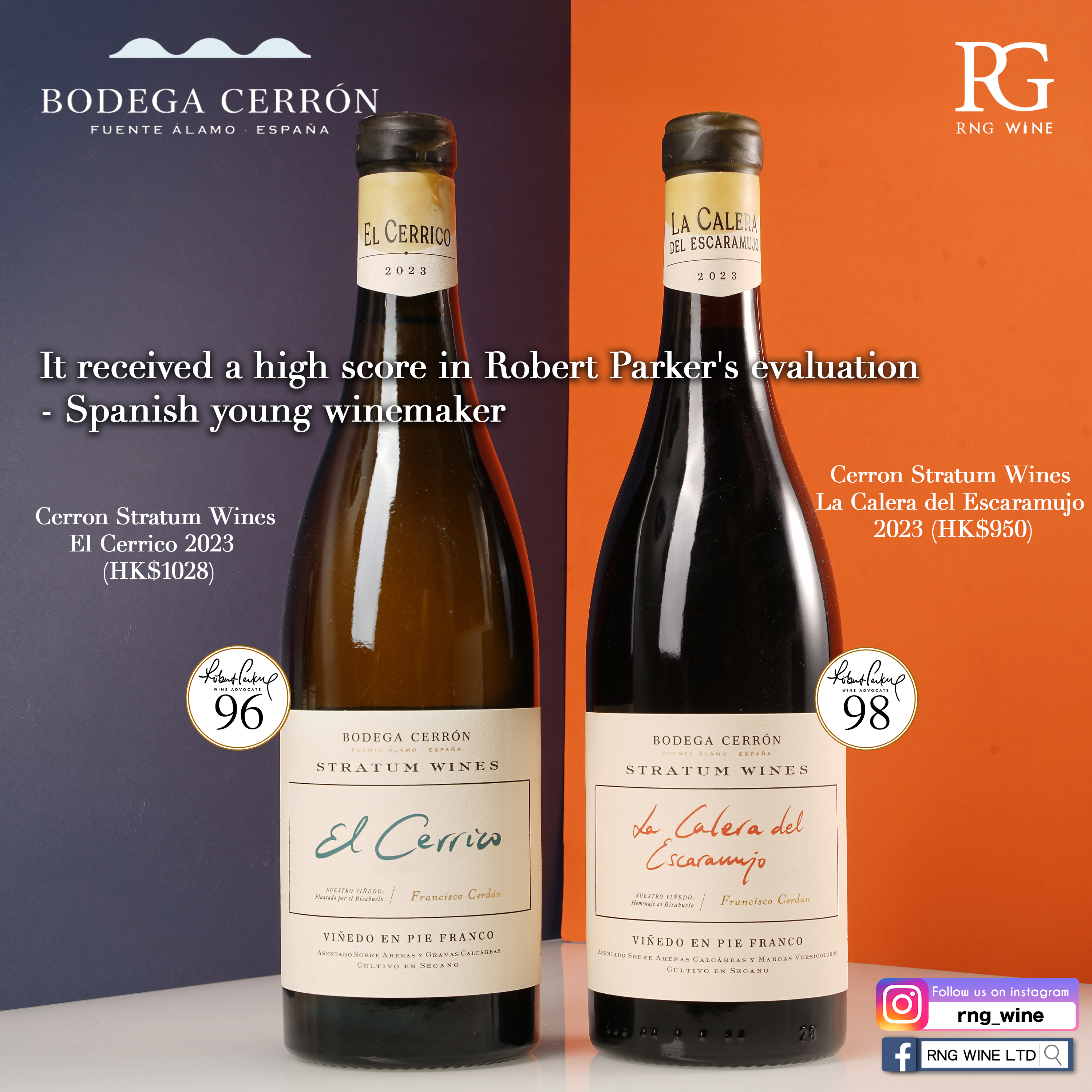 Cerron Stratum Wines El Cerrico 2023 (RP96)