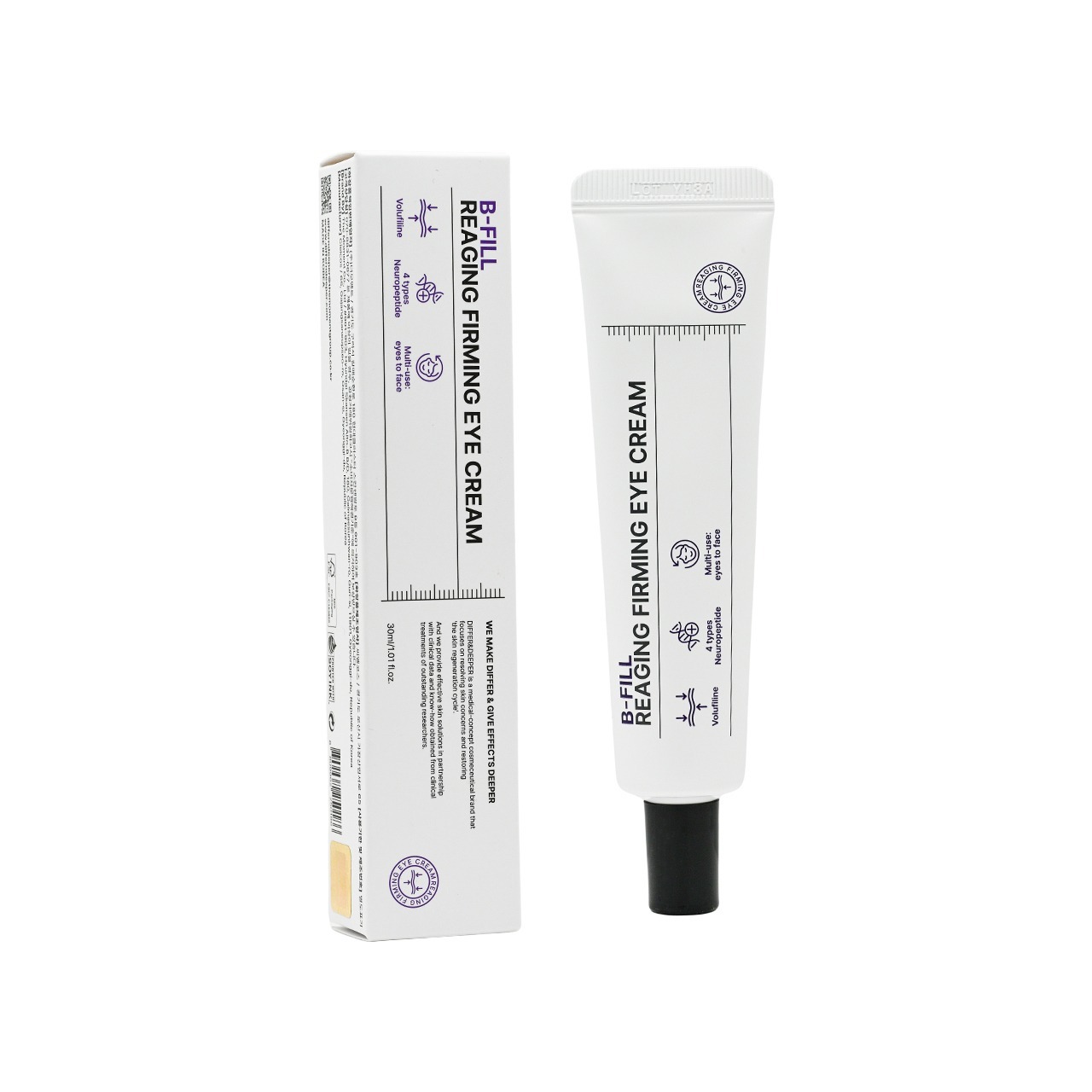 【買1送1】Differ & Deeper 抗衰老緊致眼霜 Reaging Firming Eye Cream (30ml) (EXP:2028.09) (J7)