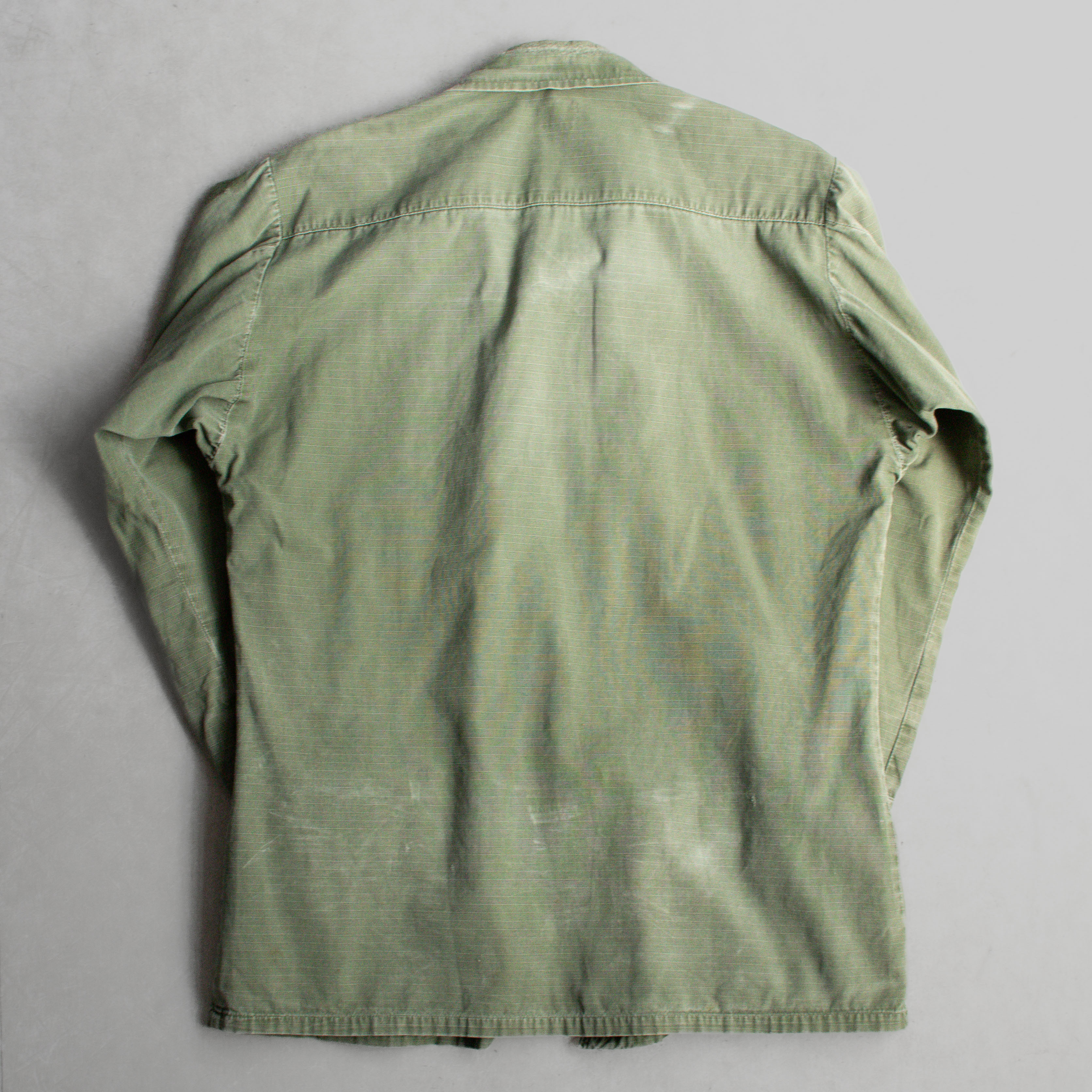 70S US ARMY JUNGLE FATIGUE SHIRT 美軍 公發 叢林 野戰 長袖 軍襯衫