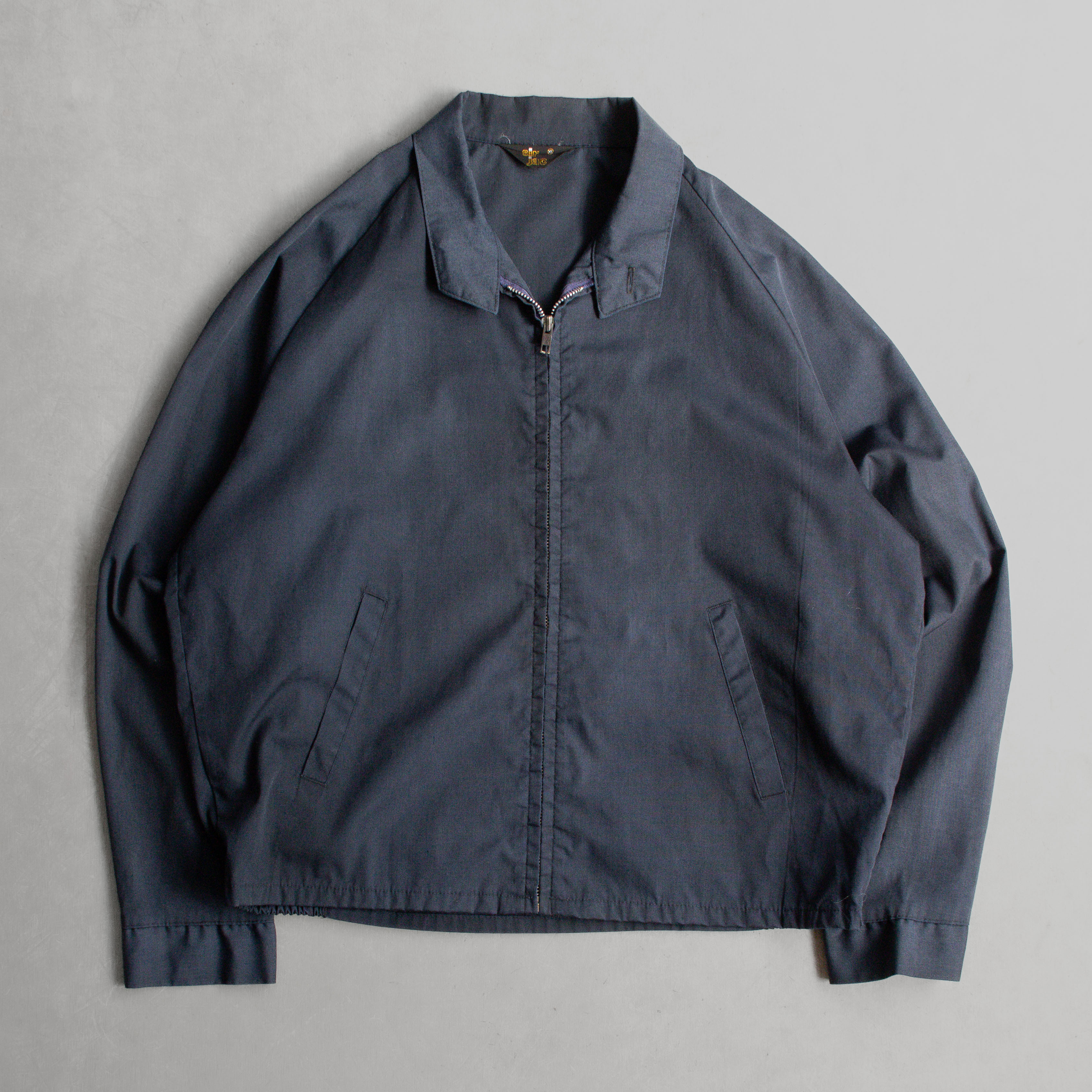 VINTAGE HARRINGTON JACKET 美國 深藍色 短版 哈靈頓 夾克 外套