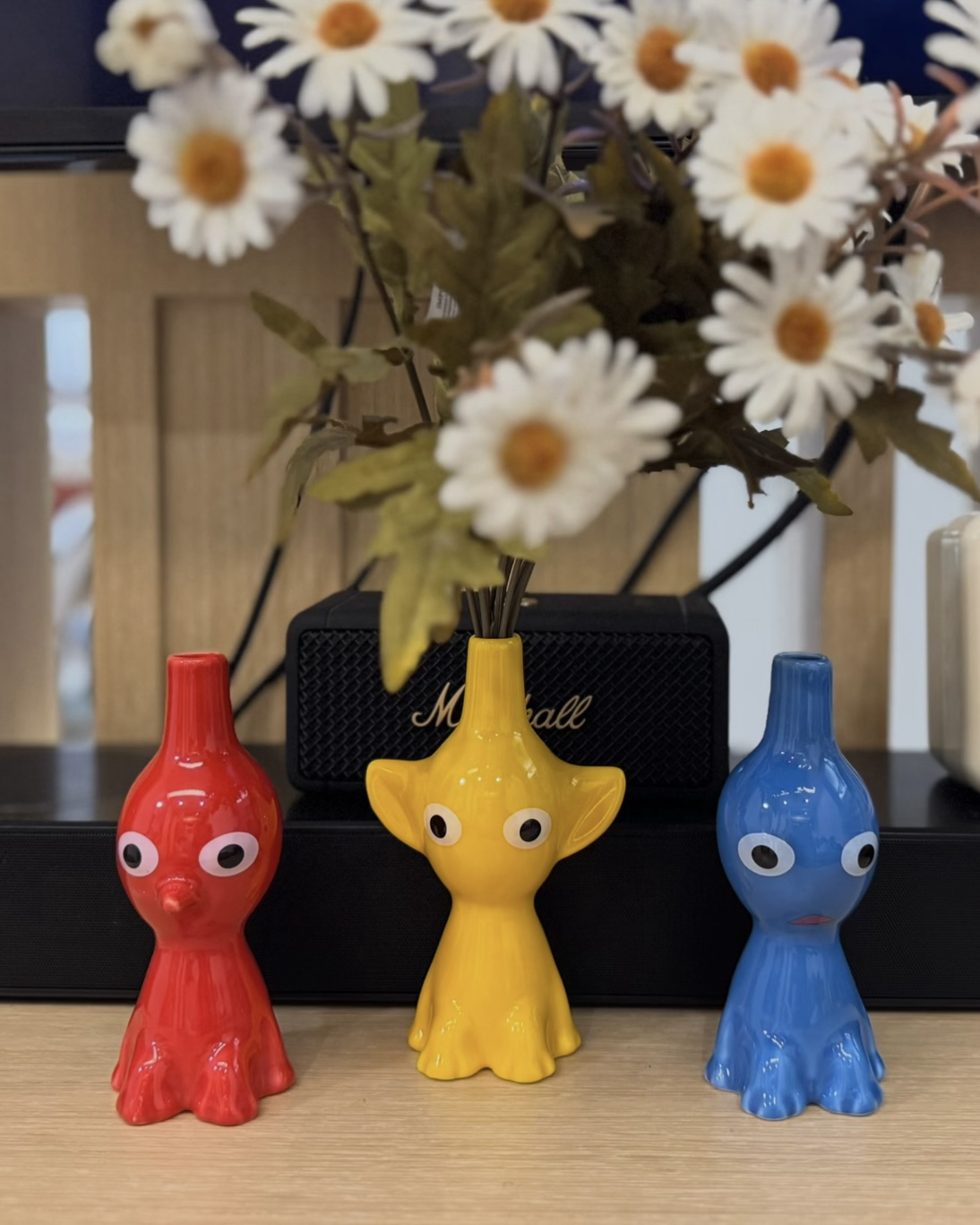 日本限定🇯🇵>Nintendo 任天堂Pikmin 皮克敏陶瓷花瓶共3款