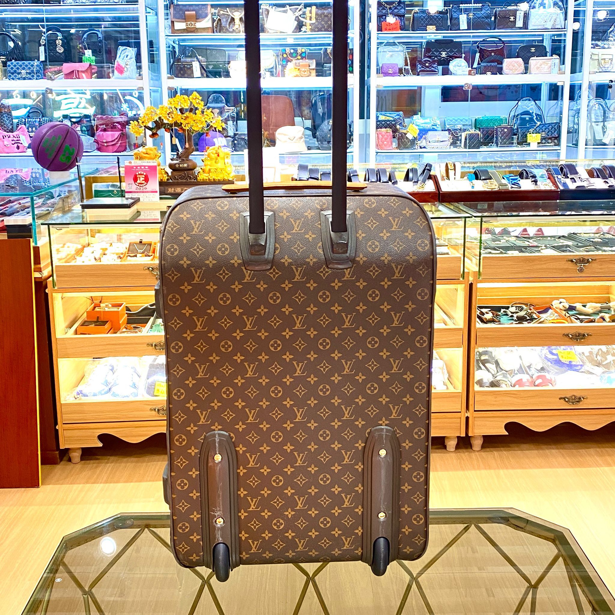 85%NEW二手LV行李箱 Pegase 70 Monogram  Carry Bag Suitcase #香榭站正品