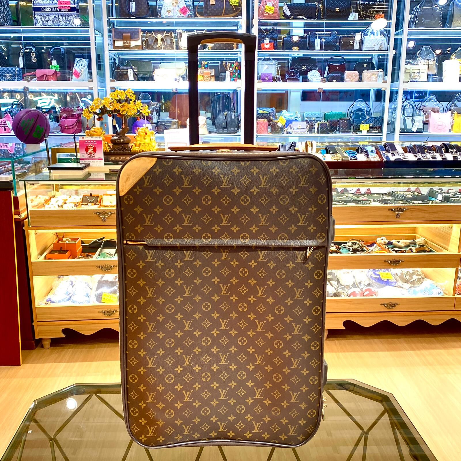 85%NEW二手LV行李箱 Pegase 70 Monogram  Carry Bag Suitcase #香榭站正品