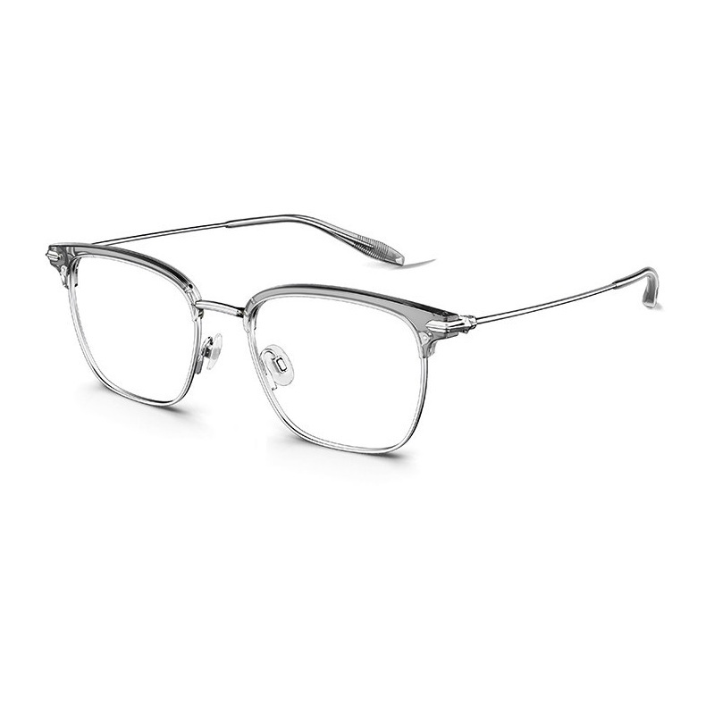 【MOLSION】MA6086 B16 眉框光學眼鏡♦(銀)