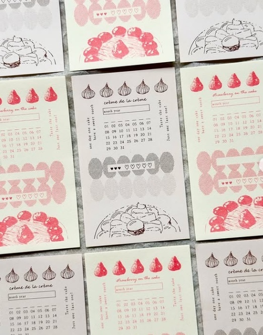 竹工凡花．more-cake 午茶藏書票