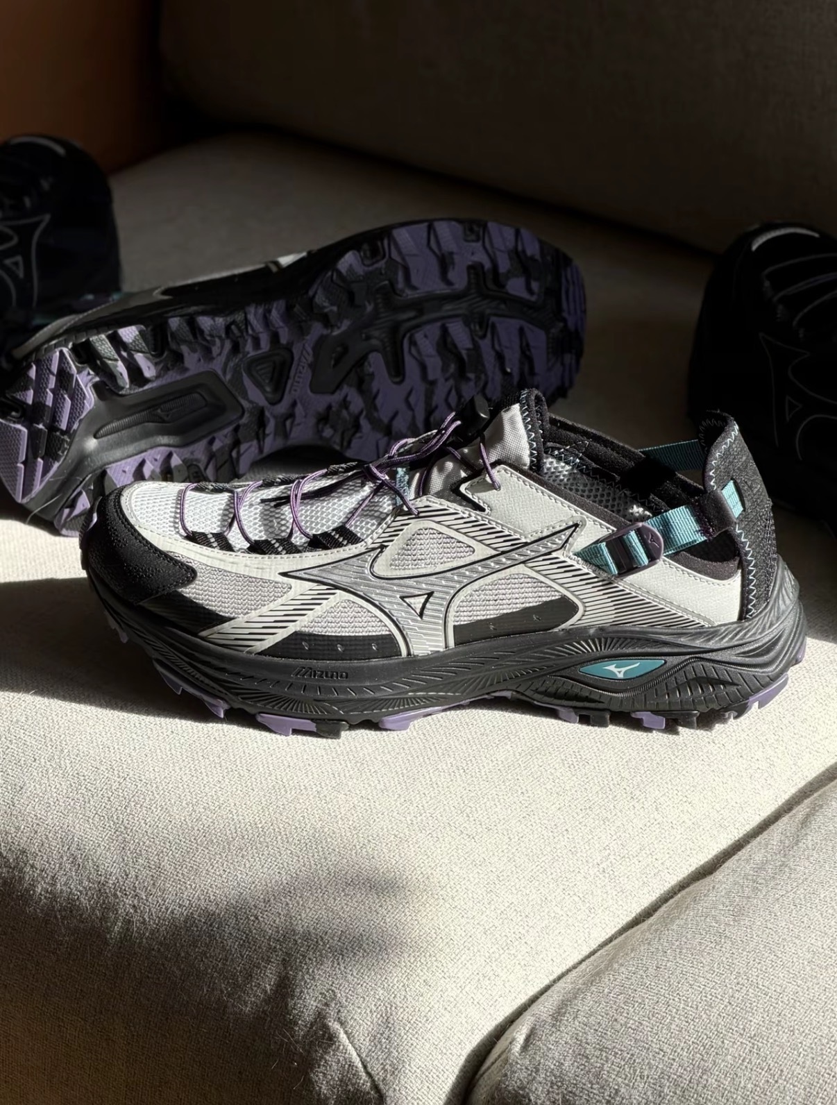 【代購】Mizuno Racer Trail SE V2 ''Purple'' 機能溯溪鞋 銀紫色