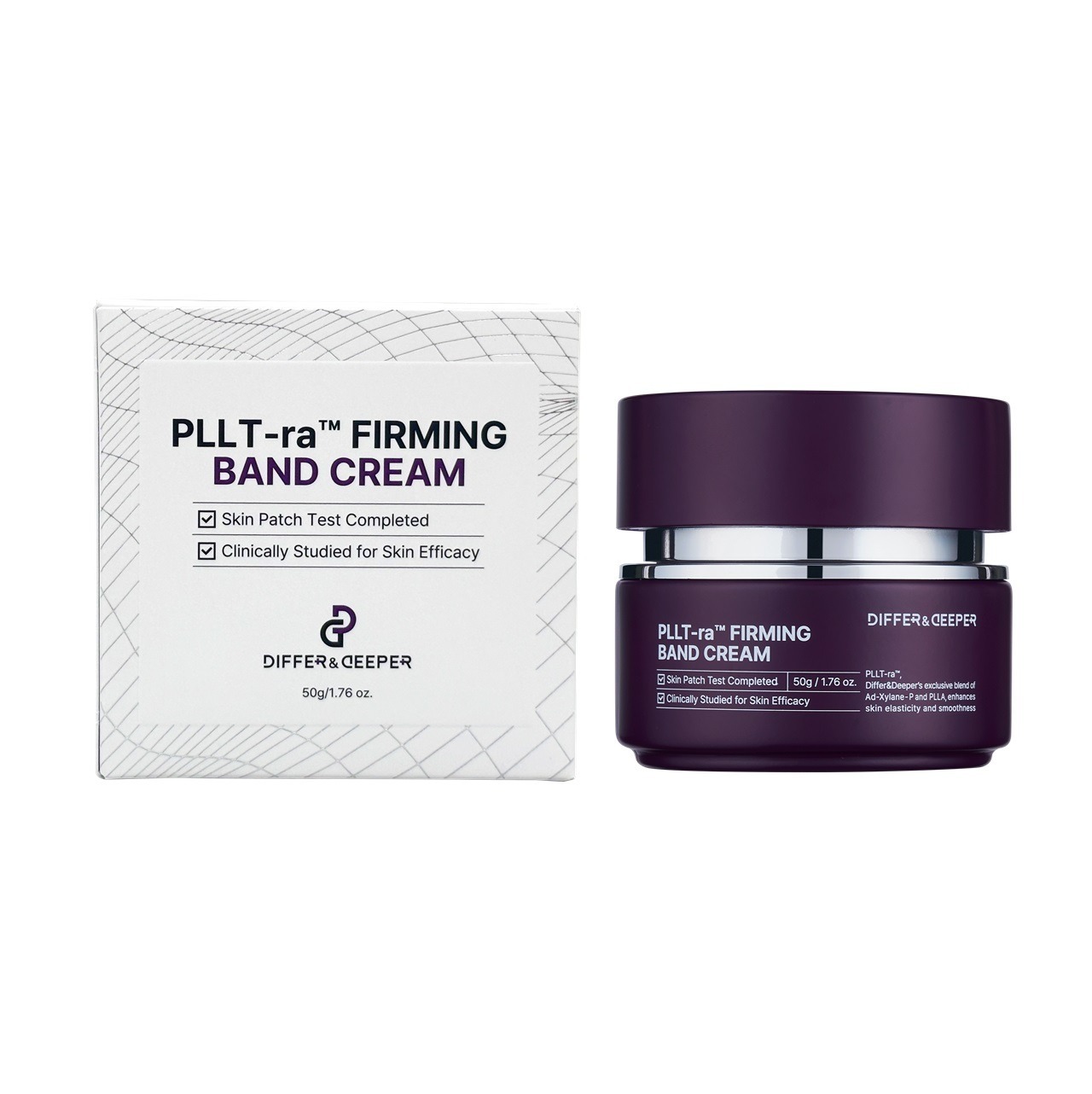 【買1送1】Differ & Deeper PLLT-ra 緊緻繃帶霜 (繃帶雪溶霜) Firming Band Cream (50g) (EXP:2028.07) (J11)