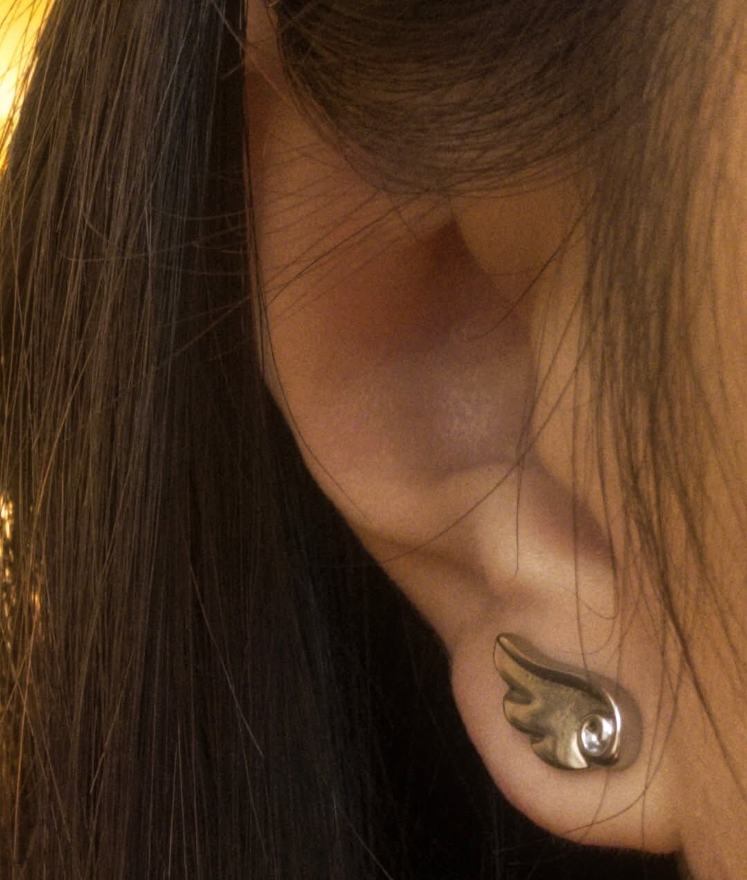 【預購】韓國代購 Coyseio 天使翅膀耳釘