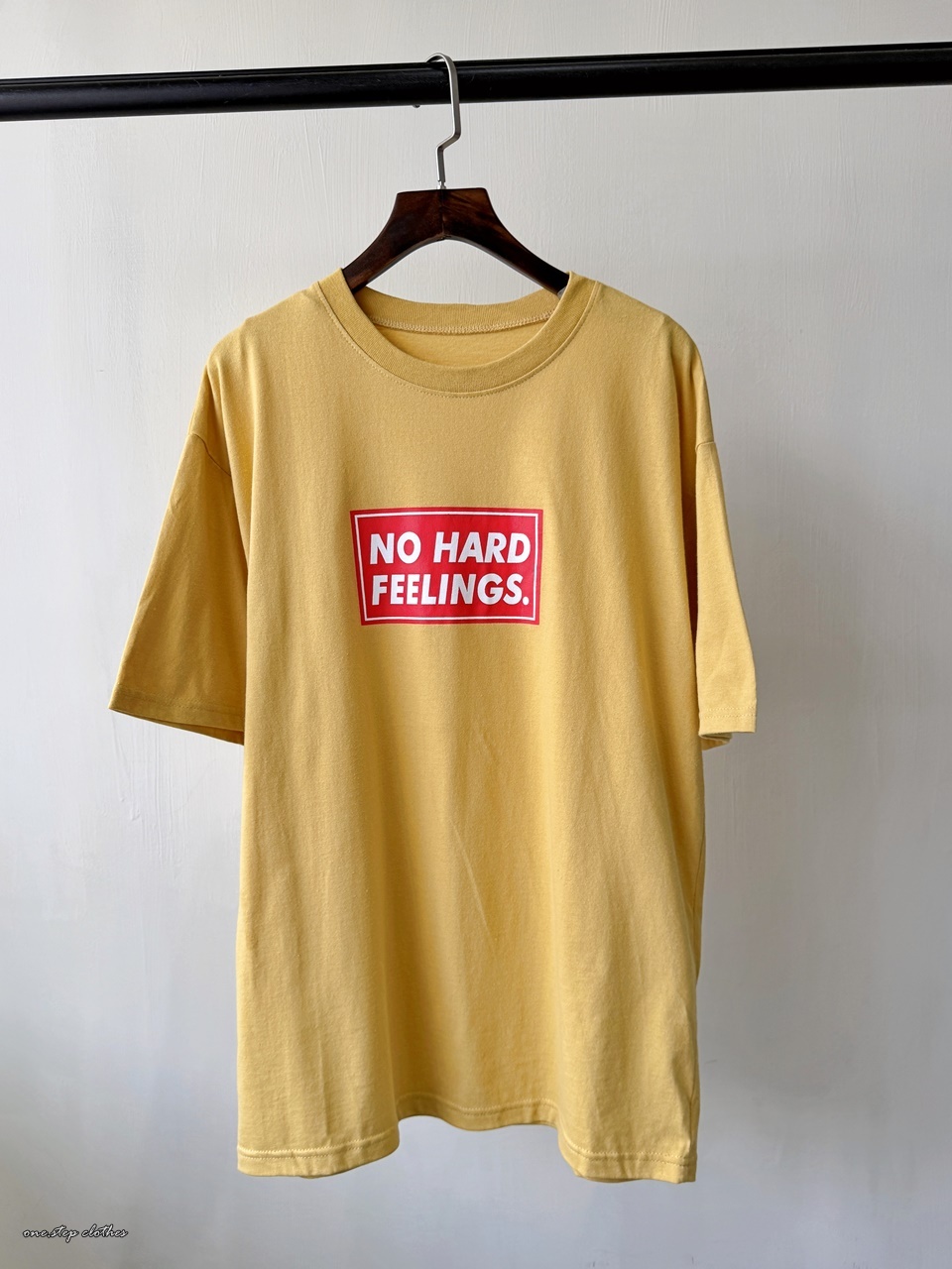 正韓街頭NO HARD配色T