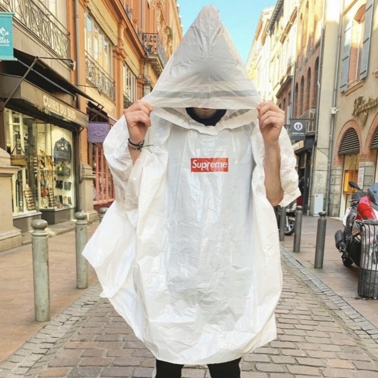 SUPREME 2020SS BALLPARK BOXLOGO 雨衣