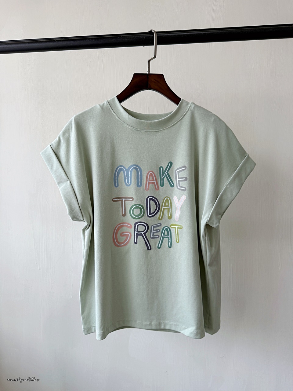 正韓GREAT彩色字母T (綠)