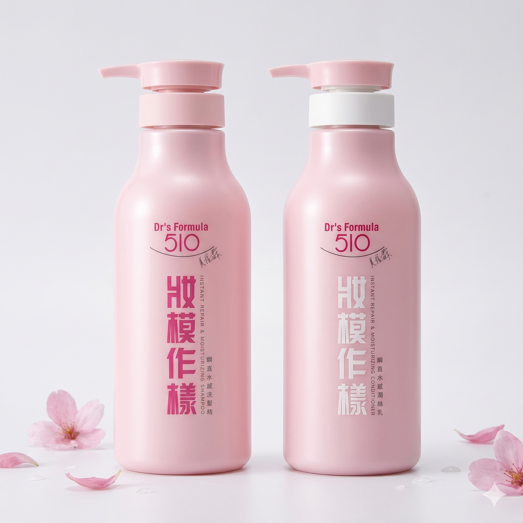 士林總會｜台塑生醫Dr’s Formula 510 妝模作樣順直水感洗潤髮組合(1