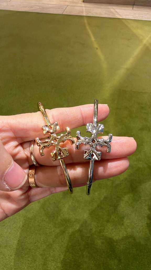 YO029 Tory Burch Eleanor 鉸鏈開口手環