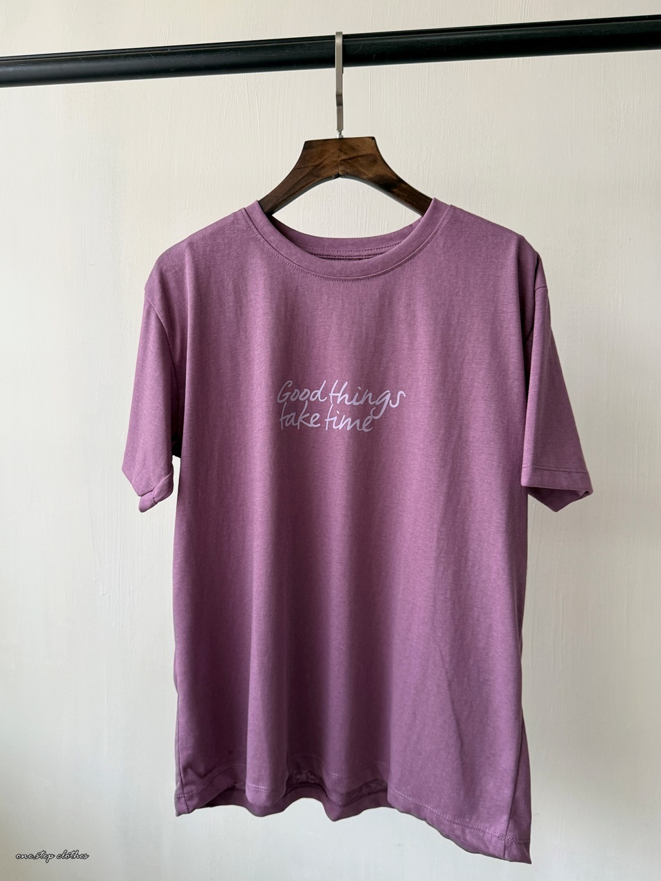 正韓Good thing霧紫T