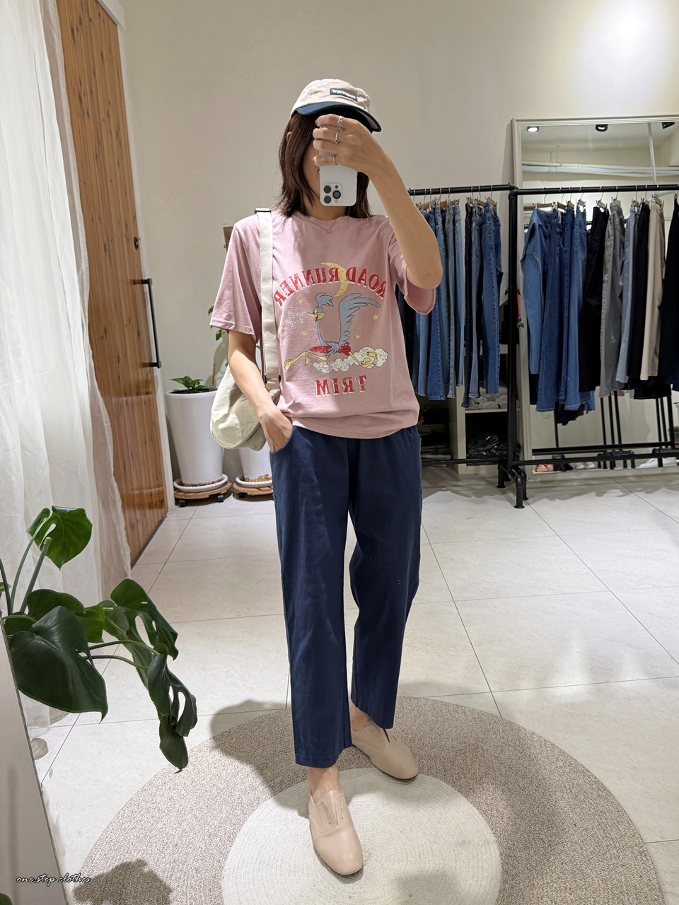 正韓俏皮水洗粉嗶嗶鳥T