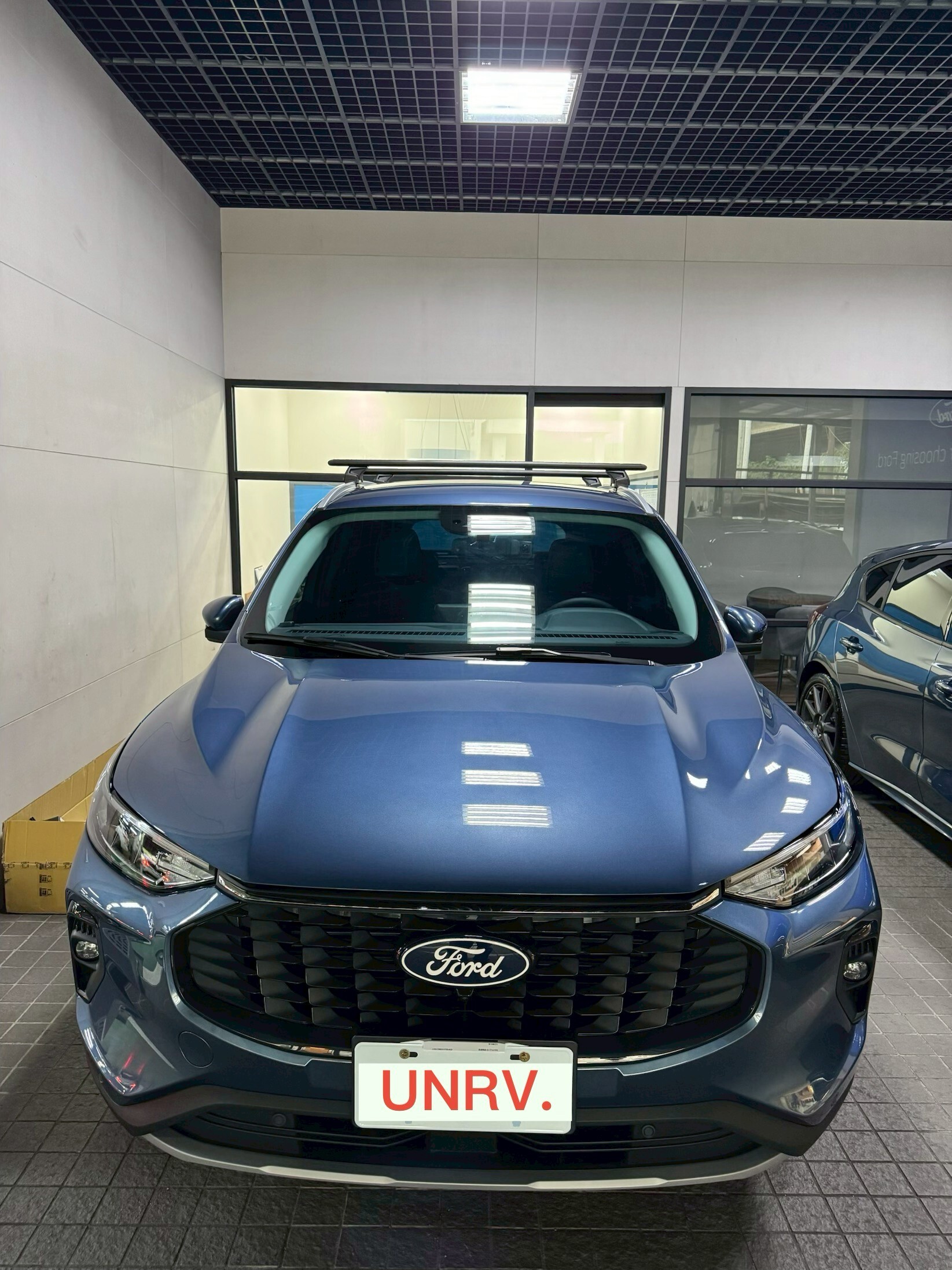 THULE 車頂架 -FORD KUGA  車頂橫桿