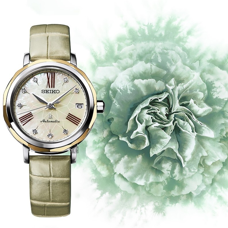 預購款【SEIKO Lukia 精工】Lukia 現代女性 25周年紀念 橄欖綠 玫金紅 機械女錶 SPB138J1 SPB140J1