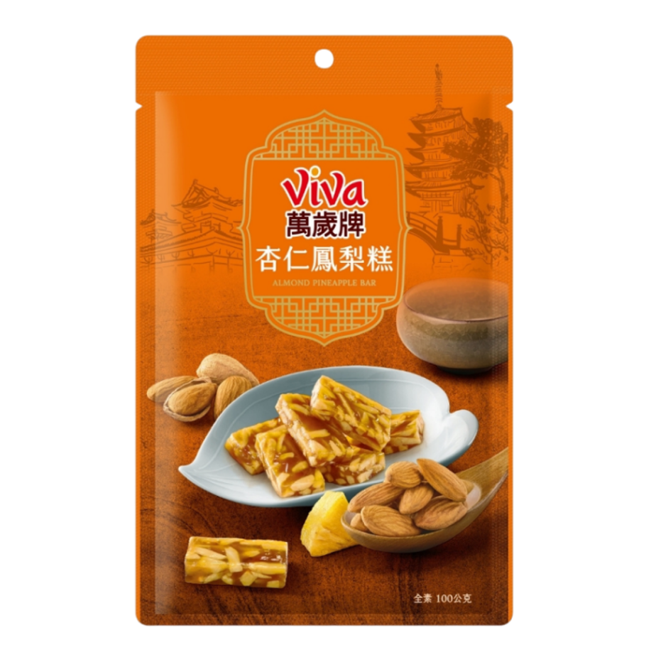 士林總會｜杏仁鳳梨糕(2包)
