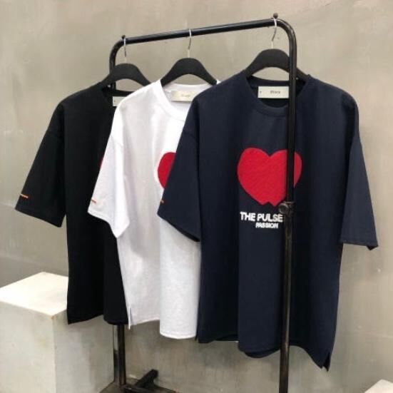 英文字圖案短袖Tee Double-B-039T