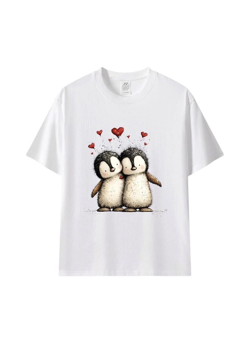 🐧戀愛系企鵝插畫T｜把喜歡變得剛剛好