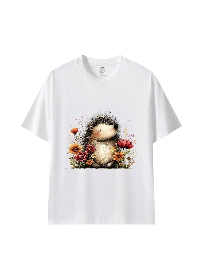 🌿自然系療癒插畫T｜把溫柔日常穿上身