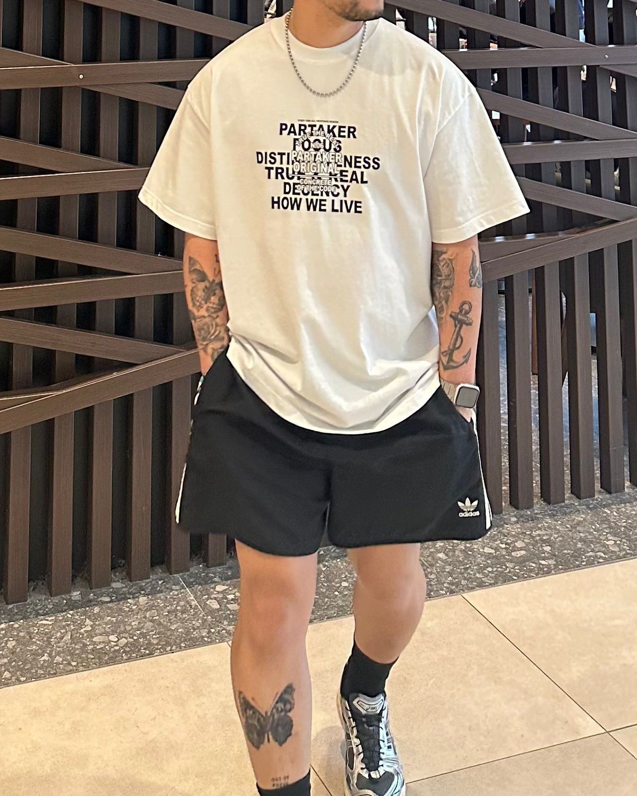 英文字短袖Tee 40324-053T
