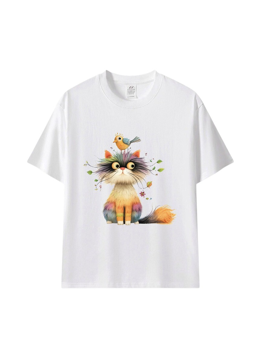 🌈繽紛療癒插畫T｜一點顏色，讓日常更可愛