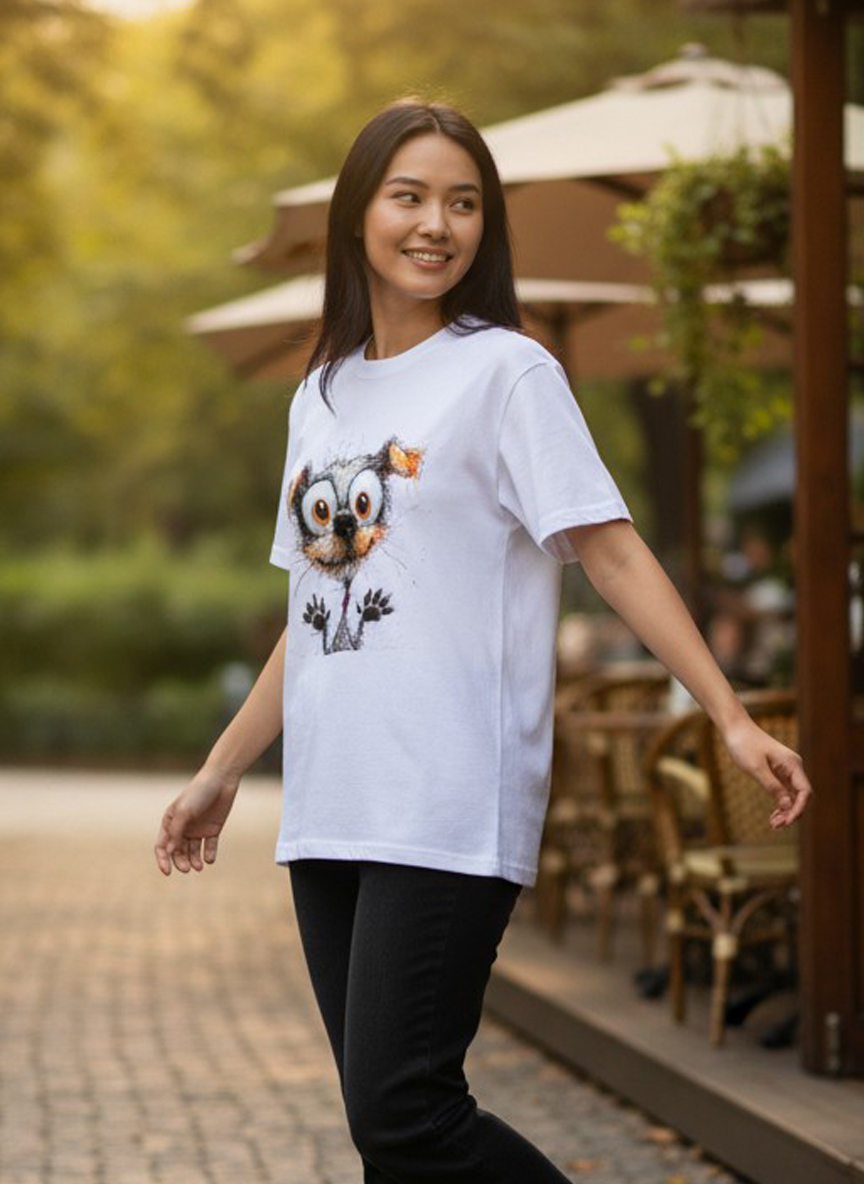 🐶療癒系狗狗插畫T｜一眼就被可愛擊中