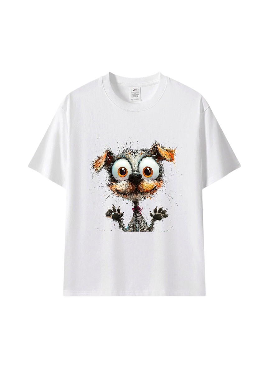 🐶療癒系狗狗插畫T｜一眼就被可愛擊中