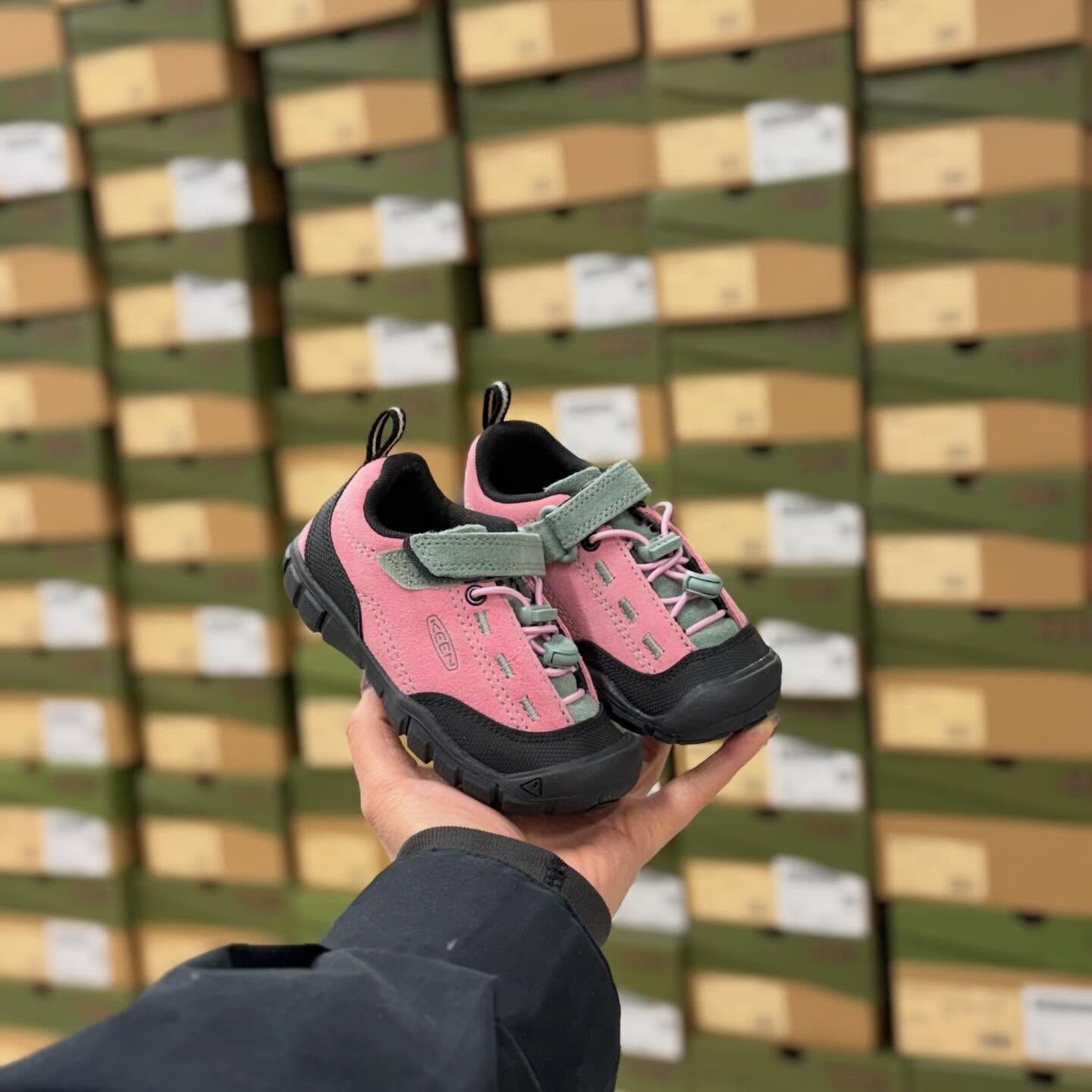 KEEN Jasper II 日本新款 粉色 黑粉 抽繩 戶外 中童 親子 童鞋 1031723